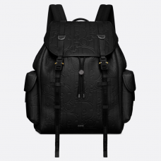 Dior Hit the Road Backpack Black Dior Gravity Leather and Black Grained Calfskin