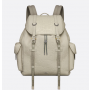 Dior Hit the Road Backpack Beige Dior Gravity Leather and Beige Grained Calfskin