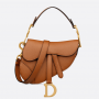 Dior Large Saddle Bag Golden Saddle Grained Calfskin