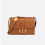 Dior Small 30 Montaigne Bag Golden Saddle Calfskin